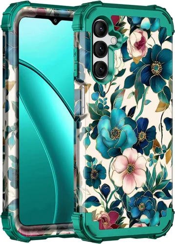 Miniatura 44 de Casetego Funda para Galaxy A16 5G, Tres Capas de Alta Resistencia Robusta a Prueba de Golpes, Protección Completa Rugosa de PC Duro + Parachoques