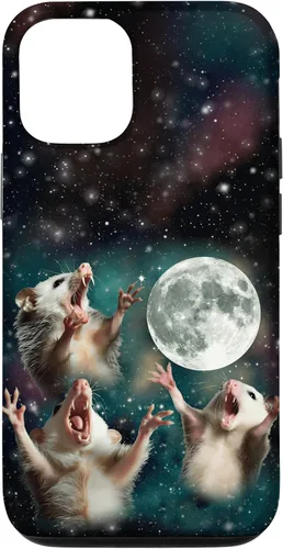 Miniatura 27 de Three Possum Moon 3 Opossum Funny Weird Cursed Meme Case para iPhone 17