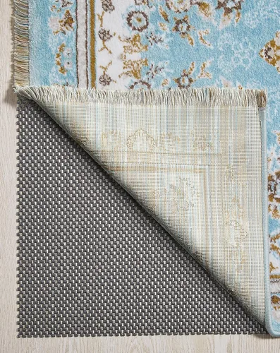 Miniatura 12 de Veken Almohadilla Antideslizante para Alfombra de 4 x 6 pies para pisos de madera dura, almohadillas antideslizantes para alfombras de área, Gris
