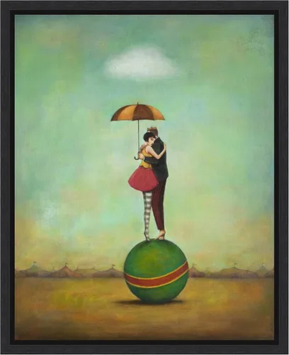 Miniatura 13 de Amanti Art Lienzo enmarcado para pared, 20 x 16 pulgadas, romance de circo, por Duy Huynh, lienzo enmarcado para pared, obras de entretenimiento