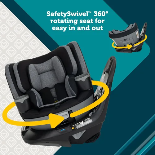 Miniatura 2 de Safety 1st Turn and Go 360 DLX Asiento de Auto Convertible Todo en Uno Giratorio, Sand Bucket Cubo de arena