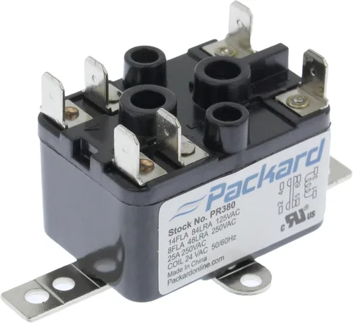 PACKARD Voltaje SPST de la bobina de la retransmisión 24 VCA de la fan PR380 NINGÚN contactos del NC