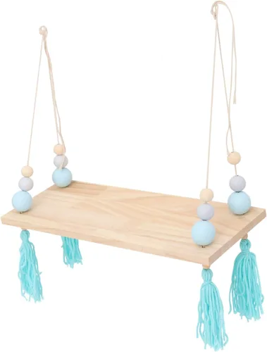 ARTIBETTER Soportes de esquina para plantas colgantes, decoración de pared, bonita decoración de habitación, estante rústico para dormitorio,