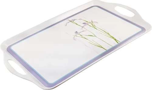 Miniatura 8 de Reston Lloyd Corelle Coordinates charola de melamina con asas, (Tidbit Tray)