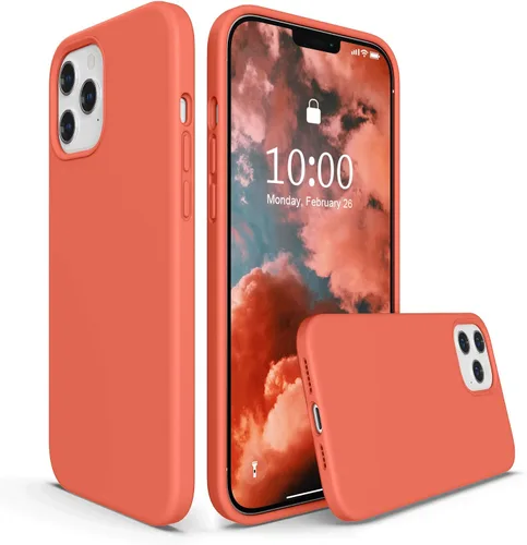 Miniatura 9 de SURPHY Funda diseñada para iPhone 12 Pro Max de 6.7 pulgadas, funda de silicona líquida (con forro de microfibra) para iPhone 12 Pro Max 2020, verde