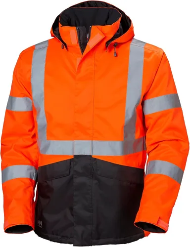 Miniatura 3 de Helly-Hansen Alta Hi-Vis - Chaqueta de trabajo impermeable - Equipo reflectante ANSI/ISEA Clase 3 - Equipo de lluvia aislado