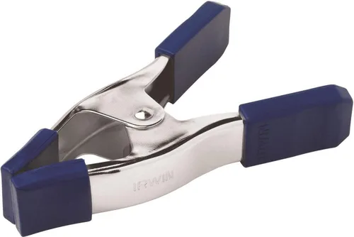 Miniatura 10 de IRWIN Tools - Abrazadera de resorte de metal, 1 pulgada (222601), color azul (paquete de 2)