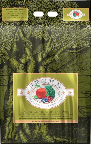 Miniatura 50 de Fromm Four-Star Nutritionals - Comida seca para perros con cordero y lentejas, receta de cordero, 4 libras