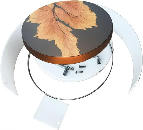 Miniatura 3 de Moldes redondos grandes para mesa profunda, molde de bandeja de resina de 14 pulgadas, moldes redondos de epoxi reutilizables para relojes