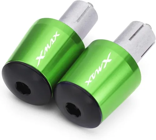 Miniatura 9 de Motorcycle CNC Aluminum Motorcycle Handlebar End 7/8" 22mm Handle Bar Ends Plugs Caps for XMAX300 XMAX400 Xmax X-MAX 125 250 300 400 Handle end Black