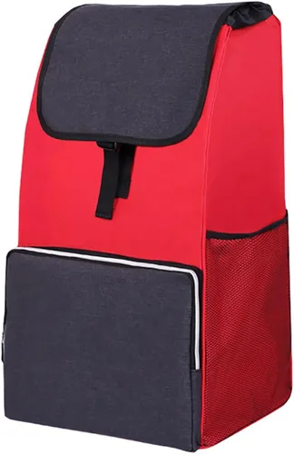 Bolsa de repuesto para carrito de compras, bolsa de repuesto impermeable con bolsillos laterales y bolsillo frontal, para marco de aleación de