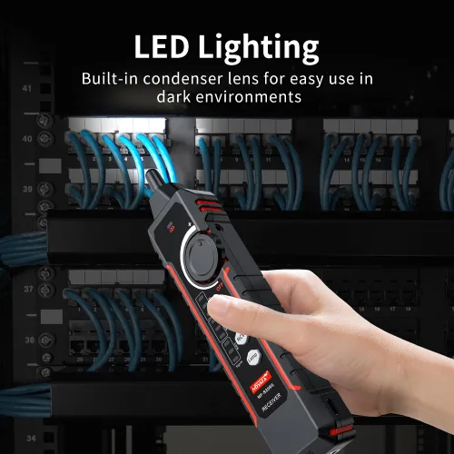 Miniatura 7 de NOYAFA NF-8209S Probador de Cables de Red Avanzado Actualizado con PoE y NCV, Prueba de Longitud de Cable, Parpadeo de Puerto, Rastreador de Cables