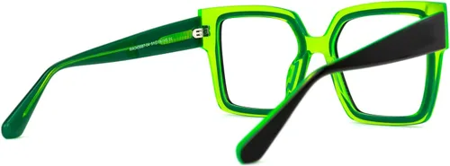 Miniatura 6 de VOOGLAM Gafas cuadradas de gran tamaño con bloqueo de luz azul para mujeres y hombres, anti fatiga ocular UV Huffman