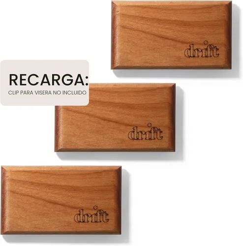 Miniatura 2 de Ambientador para coche Drift - El ambientador de madera original - Eliminador de olores para coche - Aroma duradero - Clip de metal - Aceites