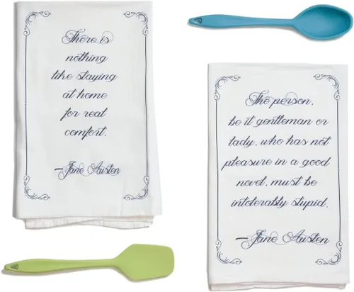 Miniatura 2 de Jane Austen Quote Toalla de Té (Parte 1)