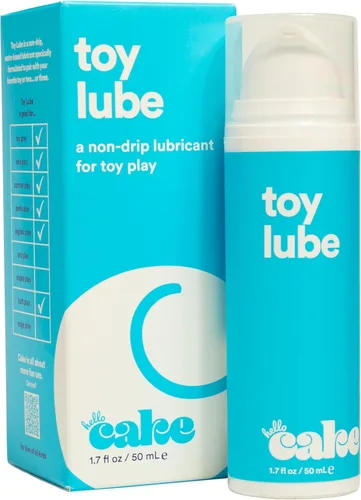 Hello Cake Lubricante de juguete en aerosol, lubricante personal espeso a base de agua para usar con juguetes para adultos, lubricante en gel sin