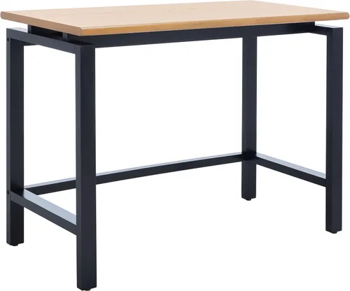SAFAVIEH Home Collection Embry - Escritorio moderno de granja, color natural/negro