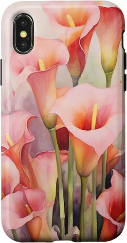 Miniatura 5 de iPhone 13 Pro Calla Lilies Flower Floral Watercolor Case