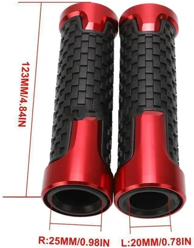 Miniatura 2 de Empuñaduras de manillar de motocicleta para Suzuki VStrom 650 V-Strom 650 1000 1050/xt DL250 DL650 Dl1000 motocicleta 7/8 pulgadas 0.866 in manillar