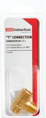 Miniatura 2 de Suburban Conexión LP-BTCON T: ideal para conectar múltiples tanques de propano a un sistema de RV