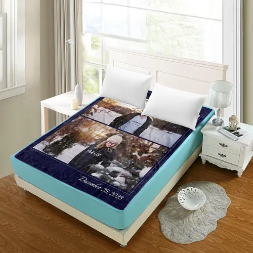 Miniatura 8 de Manta personalizada con imagen, mantas personalizadas para adultos y niños, manta de fotos personalizable, mantas personalizadas como regalo para 5