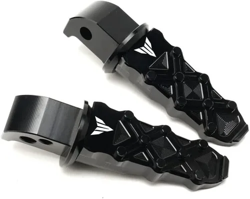 Miniatura 7 de F Motorcycle CNC Rear Foot Pegs Rests Passenger Footrests for Yamaha MT03 MT07 MT09 MT10 MT25 for Tracer MT 07 MT 09 Y (Color : Black)