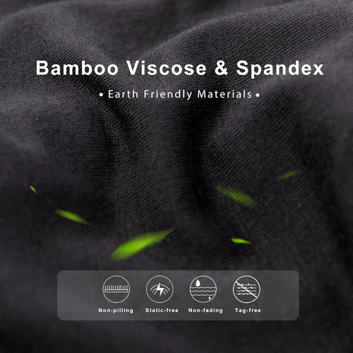 Miniatura 7 de BAMBOO COOL Ropa interior para hombre, con bolsa 3D, ultra suave, para hombre, ropa interior deportiva elástica