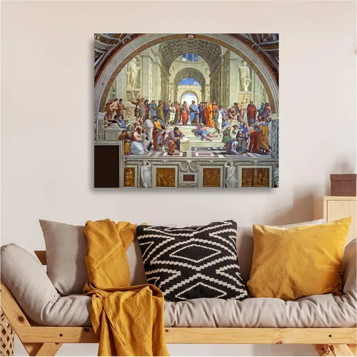 Miniatura 292 de A&T ARTWORK Campo de trigo con cipreses de Van Gogh Las reproducciones de arte clásico mundial, impresiones en lienzo giclée para decoración