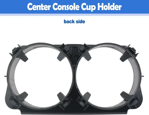 Miniatura 6 de Osompar Inserto Compatible con Portavasos de Consola Central para Mercedes-Benz C180 C200 C250 C300 C350 C400 C43 C450 C63 2015-2021 Reemplaza