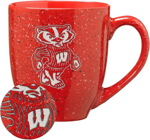 Miniatura 492 de Rico Industries NCAA Virginia Tech Hokies Maroon - Taza de café de cerámica grabada con láser, color del equipo, 16 onzas