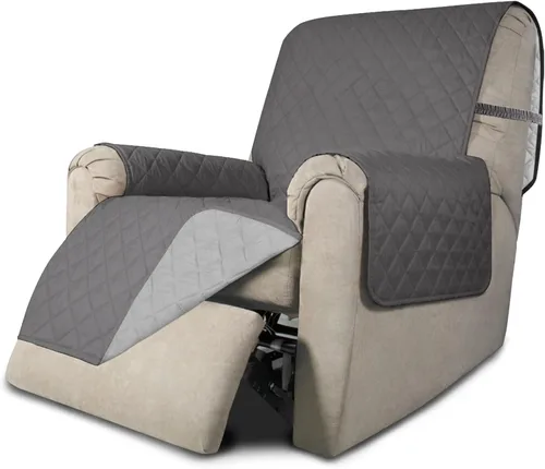 Miniatura 173 de Easy-Going - Funda para sofá, futón y sillón sin reposabrazos, reversible, resistente al agua, para mascotas y niños (azul oscuro/azul claro)