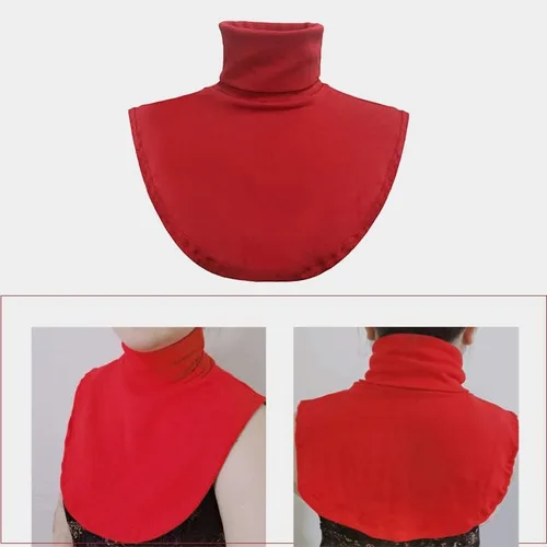 Miniatura 7 de Joyci Collar de cuello alto de moda unisex de algodón simple Dickey
