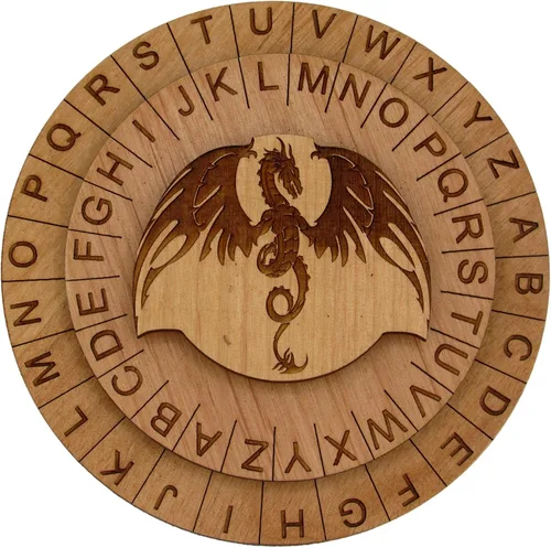 Dragon Cipher Wheel - Accesorio para juegos de mesa