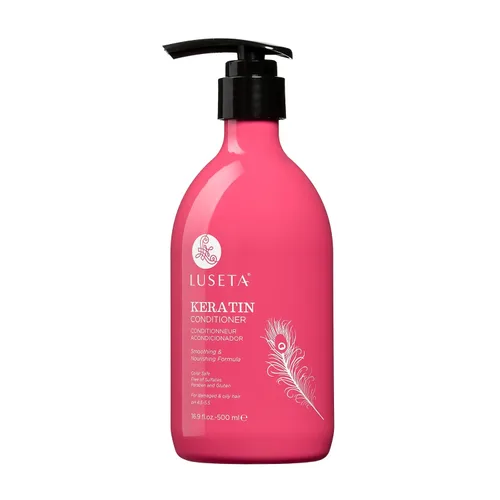 Miniatura 30 de Luseta Acondicionador fortalecedor de menta y romero hidratante y nutritivo para engrosar el cabello dañado, desenreda mechones y añade brillo