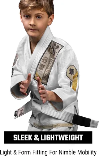 Miniatura 3 de Hayabusa Ascend Lightweight Jiu Jitsu Gi Kids