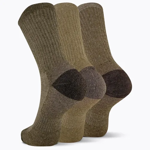 Miniatura 5 de Merrell Paquete de 3 calcetines de senderismo para mujer (pestaña de corte bajo/cuarto/tripulación)