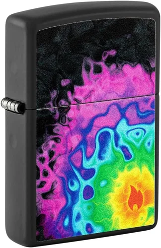 Miniatura 17 de Zippo Fusion Marble Design 540 - Encendedor de bolsillo cromado cepillado con diseño de mármol 540 Mármol de fusión