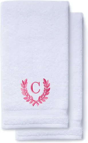 Miniatura 154 de Toallas de mano decorativas y con monograma para baño, cocina, maquillaje Regalo personalizado para boda-nupcial Toalla turca de lujo