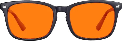 Miniatura 7 de MAXJULI - Lentes de bloqueo de luz azul, para lectura en computadora/juegos/TV/teléfonos para mujeres y hombres (marrón)