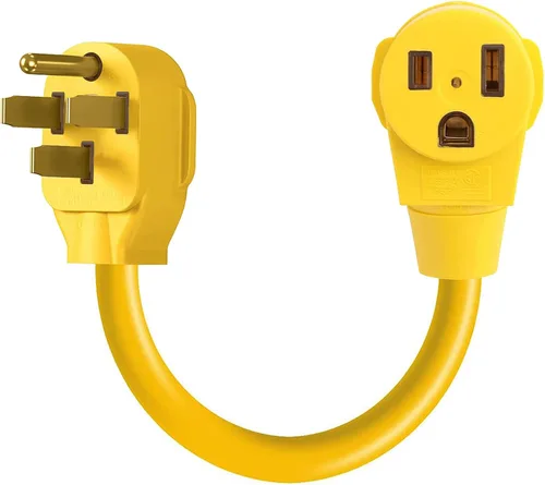 Cable adaptador de soldador, NEMA 14-50P macho a 6-50R hembra, enchufe RV 50 Amp 4 clavijas a 3 clavijas adaptador de enchufe soldador, adaptador de
