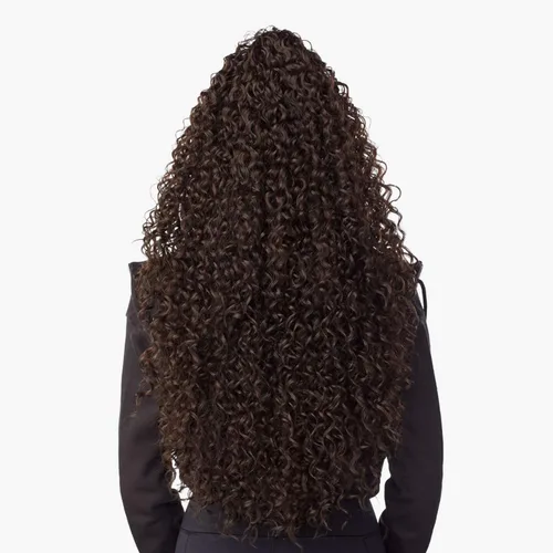 Miniatura 7 de Sensationnel Instant Updown Halfwig Pony - Iud 10 4 estilo en 1 media peluca y cordón de pony (1 negro azabache)