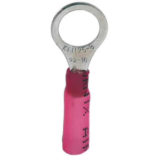Miniatura 15 de HSSV1-5 Horquillas de terminal de espada, 100 piezas de conectores de alambre termorretráctil, kit de terminales eléctricos, impermeable, grado
