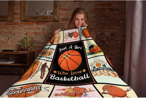 Miniatura 5 de Darani Una colorida manta de franela ligera súper suave y acogedora para juego de baloncesto, cálida y ligera, manta de cama de 30 x 40 pulgadas