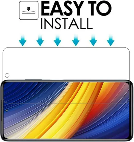 Miniatura 6 de Protector de pantalla transparente HD para Xiaomi Poco X3 Pro 2021 de vidrio templado - [Paquete de 2] Protector de pantalla antiarañazos de dureza
