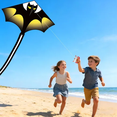 Miniatura 7 de YongnKids Kite for Kids Age 4-8 8-12, Large Kites for Boys Adults Easy to Fly & Assemble, with 328ft String,Perfect for Beach Trip Park Family