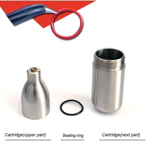 Miniatura 4 de Cartuchos de CO2 recargables de 0.28 oz, cartuchos de CO2 Tanque de CO2 de acero recargable de 0.28 oz de alta calidad para pistolas de Airsoft