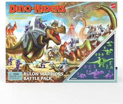 Miniatura 3 de Dino-Riders Paquete de batalla de los guerreros Rulon