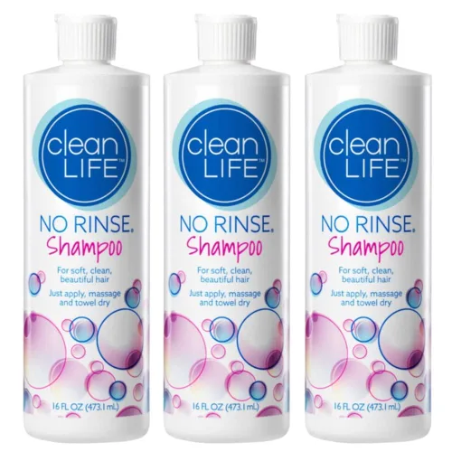 Miniatura 6 de No-Rinse CleanLife Products Champú, 8 onzas líquidas, sin agua, sin enjuague, fórmula líquida de espuma rápida para recuperación quirúrgica, cuidado