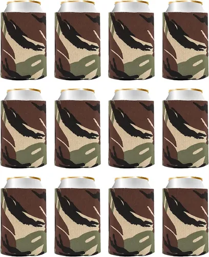 Miniatura 27 de QualityPerfection Fundas enfriadoras de latas de cerveza (25) de espuma, portavasos de 12 oz para sublimación personalizada HTV, vinilo, bricolaje