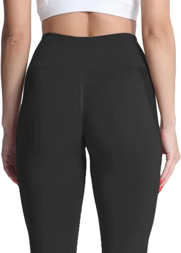 Miniatura 6 de Aoxjox Leggings sin costuras para mujer, control de abdomen, entrenamiento, gimnasio, fitness, deporte, yoga, pantalones